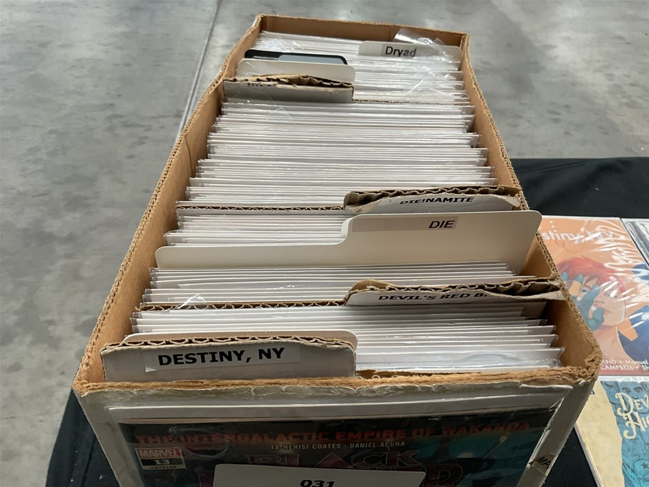 Box Of Unopened Assorted Comics Auction (0006-9054052) | Grays Australia