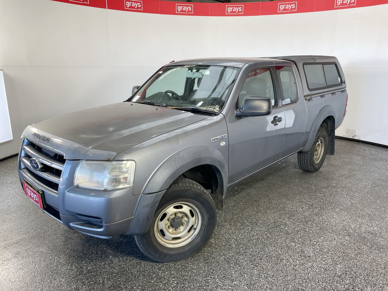 2008 Ford Ranger XL 4x2 Super Cab PJ Turbo Diesel Manual Ute Auction ...