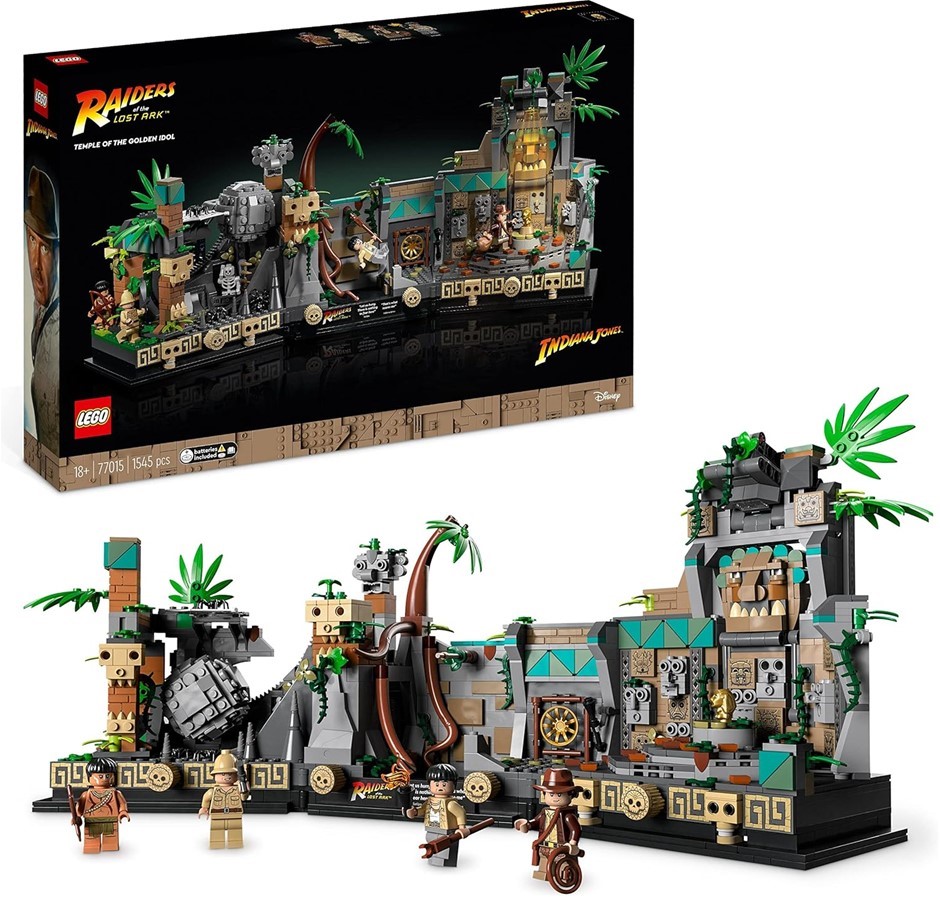 LEGO Indiana Jones™ Temple of The Golden Idol 77015 Building Kit; Build