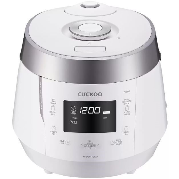 CUCKOO HP Electric Pressure Rice Cooker Pink, CRP-P1009S.