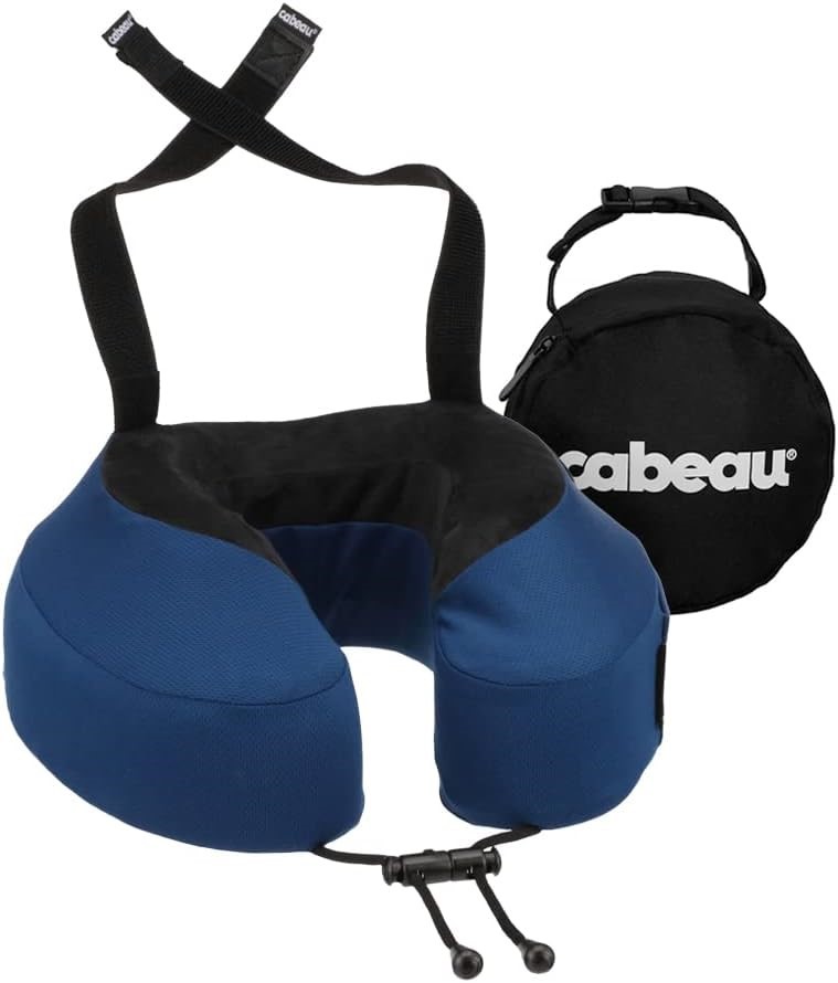 CABEAU Evolution S3 Travel Pillow, Colour: Indigo.
