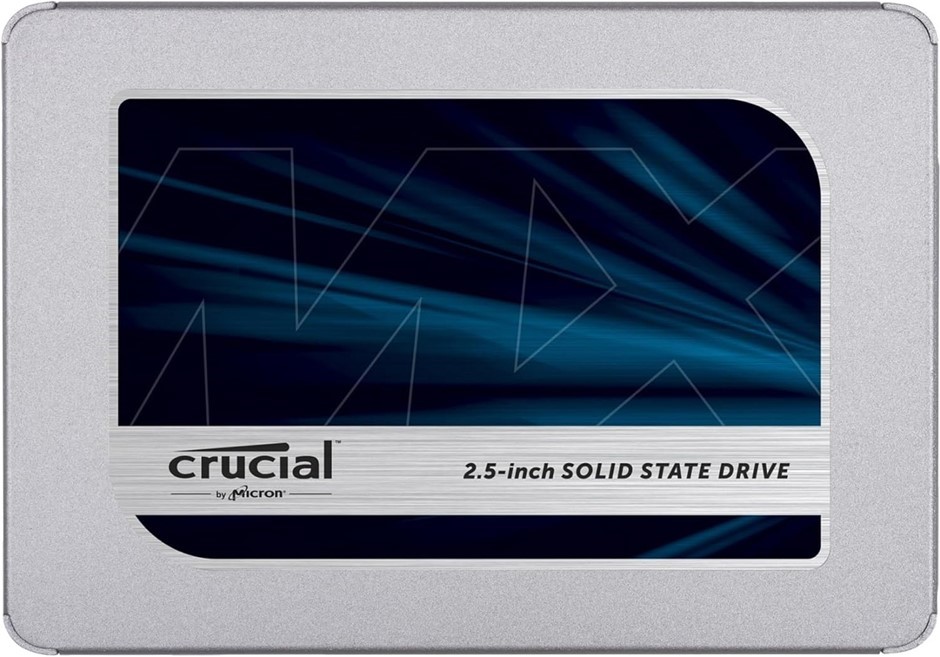 CRUCIAL MX500 4TB 2.5' SATA SSD - 560/510 MB/s 90/95K IOPS 1400TBW AES 256b