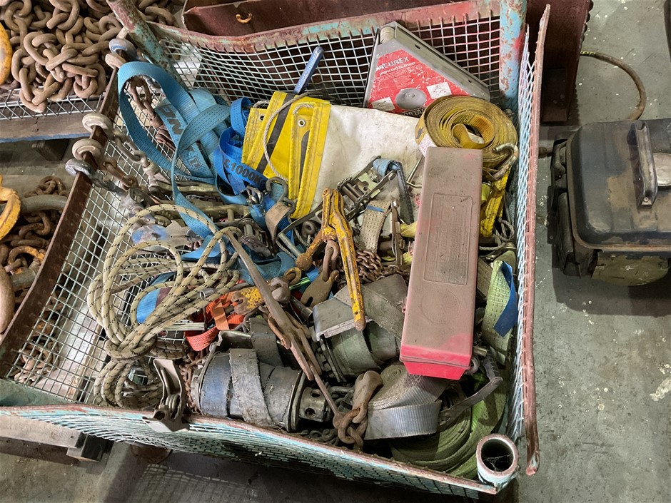 Stillage of Assorted Rigging Equipment and Sundries Auction (0137 ...