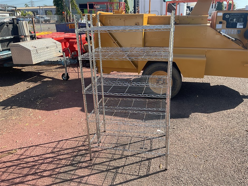 2 x Chrome Racking (Small) Auction (0004-8019128) | Grays Australia