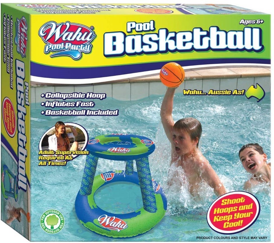 WAHU Pool Basketball Inflatable. NB: Inflation Untested.