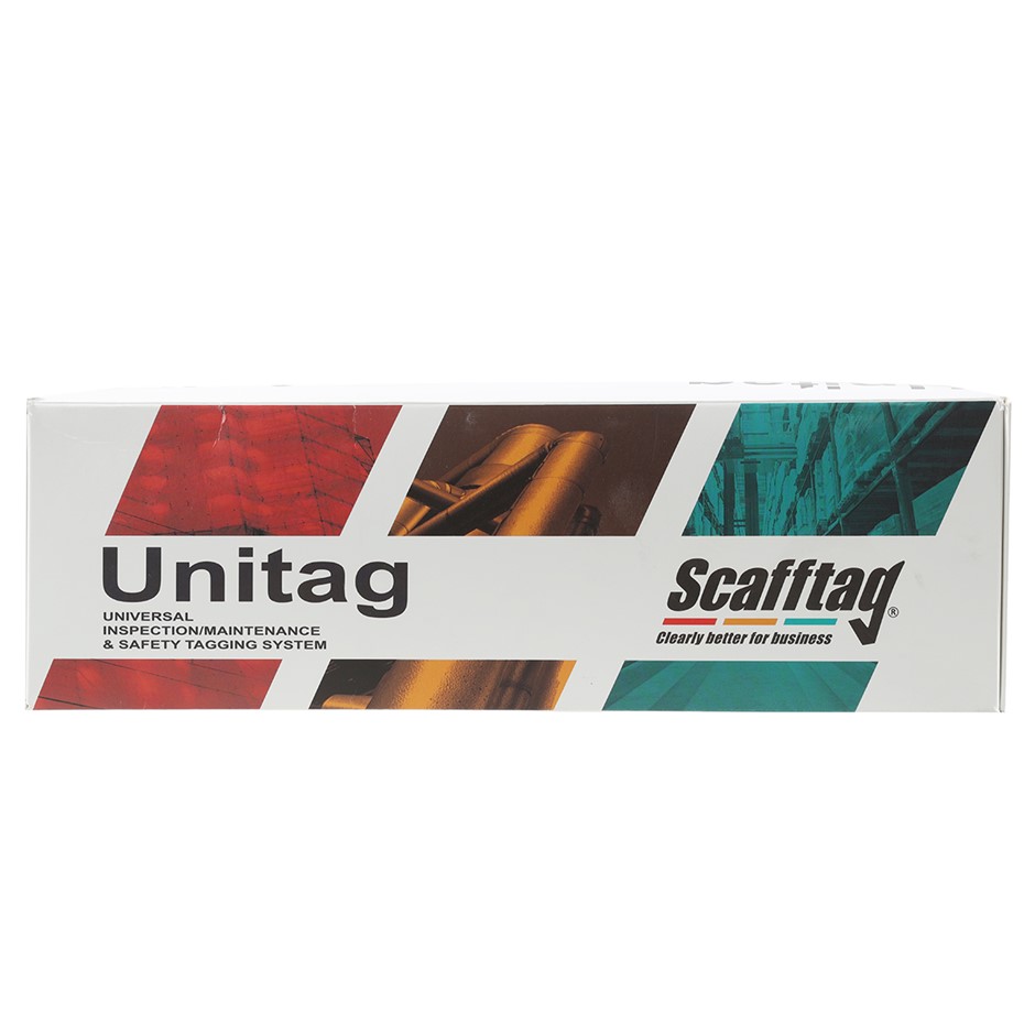 85 x UNITAG SCAFFTAG Universal Inspection/Maintenance and Safety ...