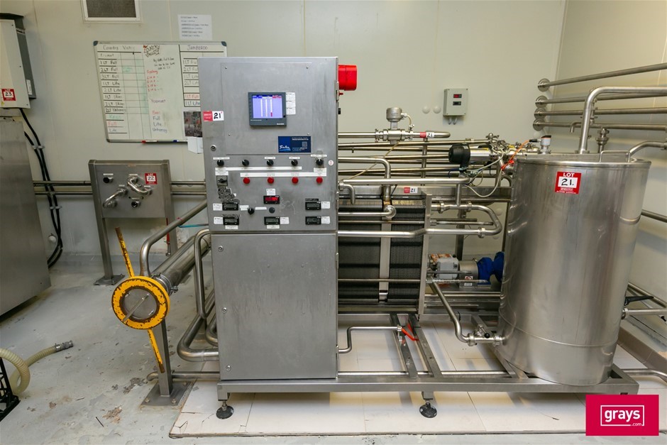 Pasteurizing System, Teralba Industries