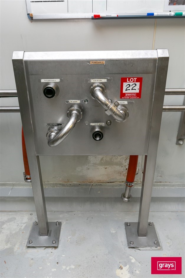 2 x Multiport Flow Plates