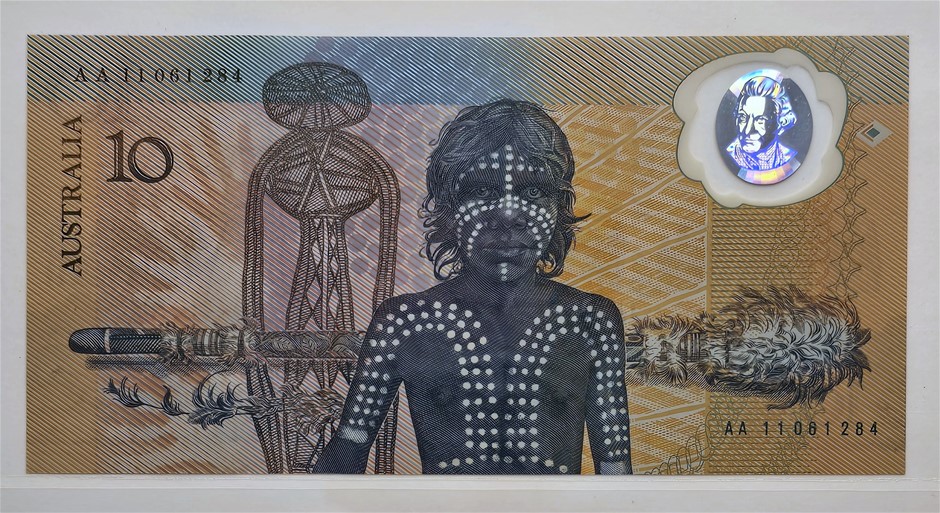 FIRST POLYMER AUSTRALIAN $10 BANKNOTE Auction (0014-2561552) | Grays ...
