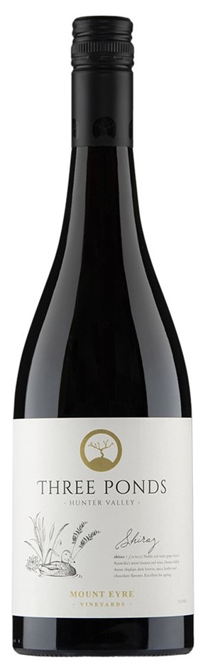 Three Ponds Shiraz 2021 (12x 750mL). Hun