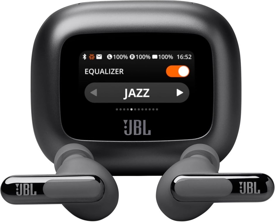 JBL Live Beam 3 Wireless Earbuds, Bluetooth, Up to 48 Hours of Battery Life