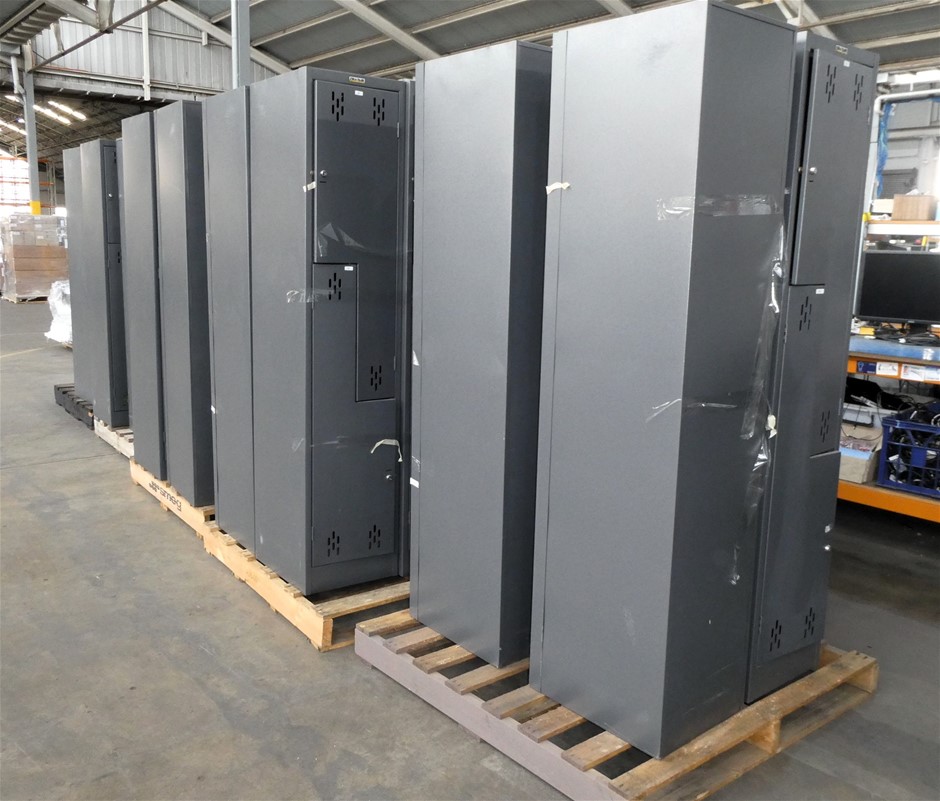 Assorted of 2-Door Locker for Office Gym Home Storage and Desk ...