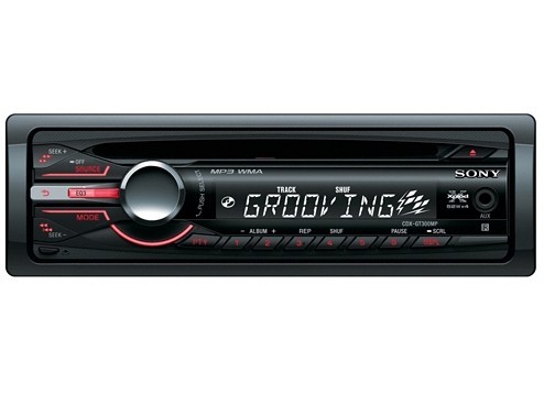 Sony CDXGT300MP In Car CD/MP3/WMA Tuner 