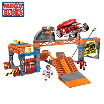 Mega Bloks Hot Wheels Stunt Test Facilit