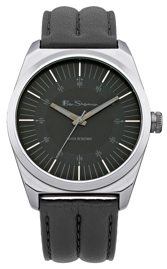Ben Sherman Mens Leather Strap Watch - B