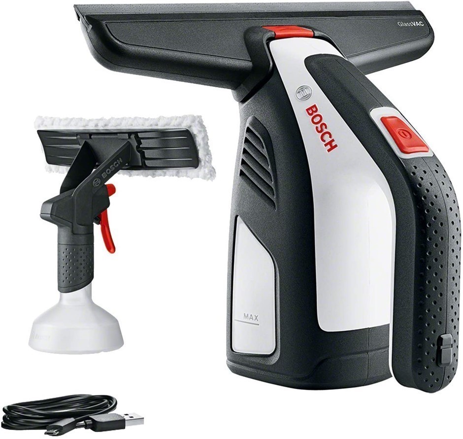 BOSCH GlassVAC Cordless Window Vac. NB: Minor Use.