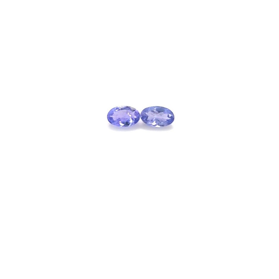 0.44 Ct - Pair of Tanzanite