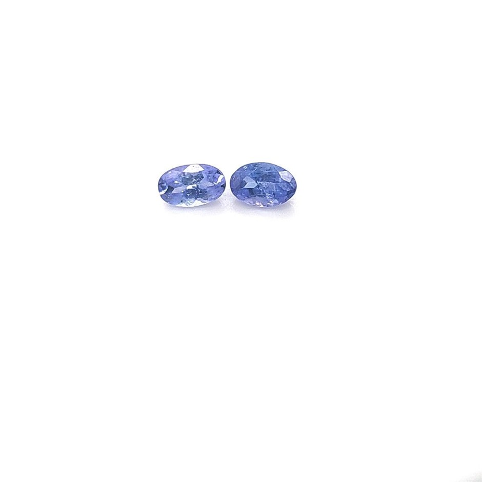 0.57 Ct - Pair of Tanzanite