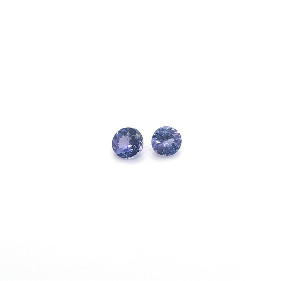 0.49 Ct - Pair of Tanzanite