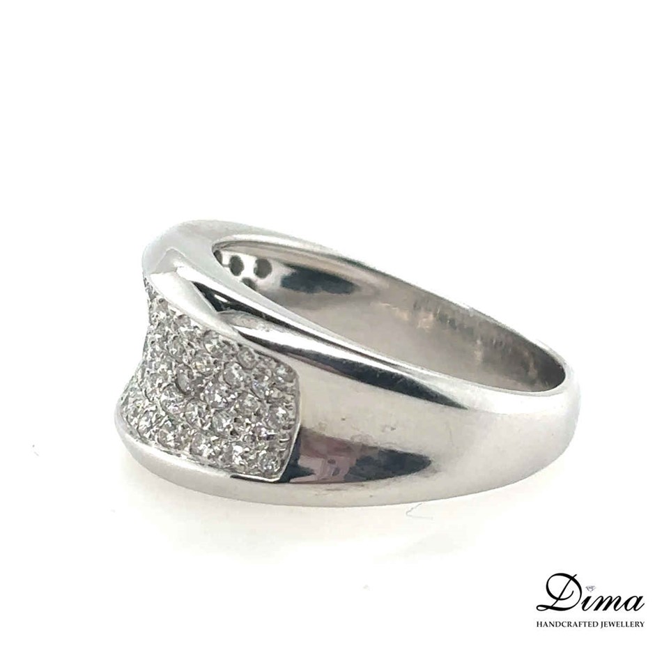 18ct White Gold 1.10ct Diamond Ring
