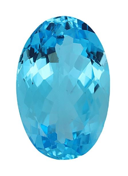 Natural Blue Topaz Gemstones Collection