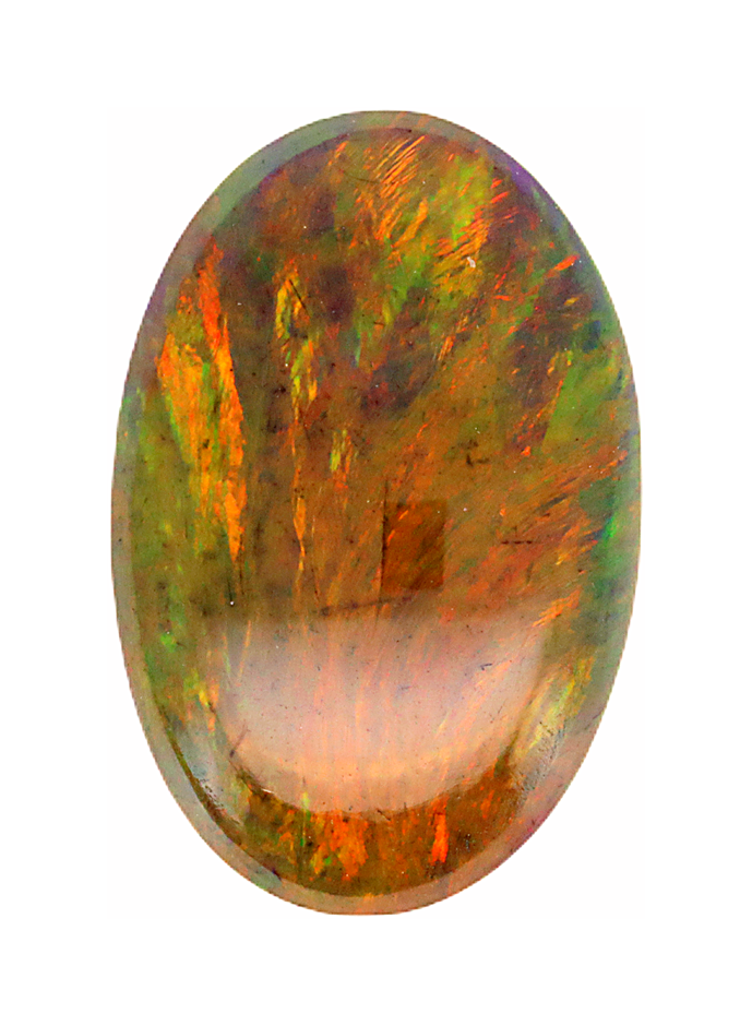 3.88 Carats Black - Color Play Opal