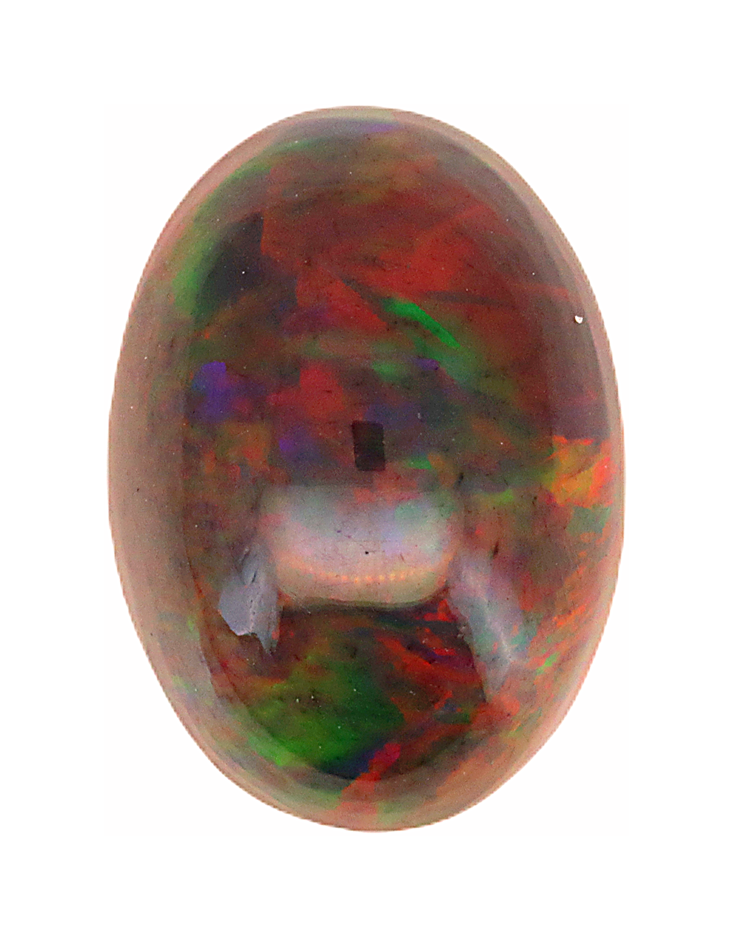 4.68 Carats Black - Color Play Opal