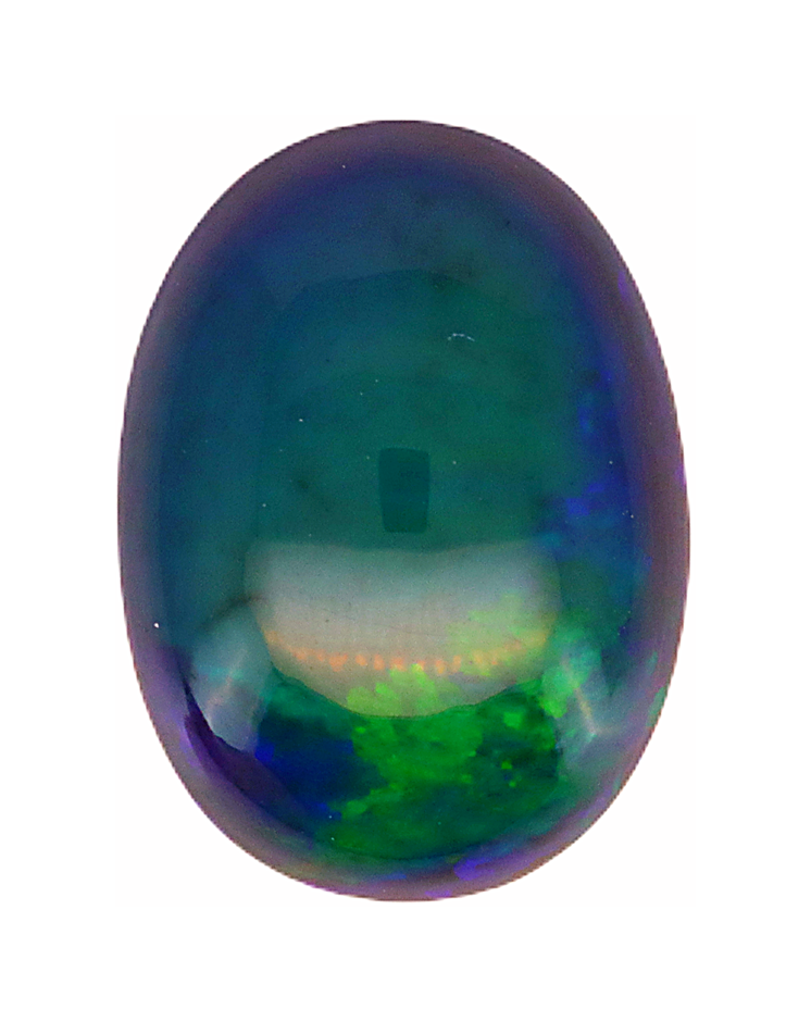 3.34 Carats Black - Color Play Opal
