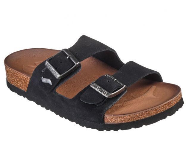 SKECHERS Women's Granola Strap Sandal, Size UK 5/ US 8, Black. Buyers Note