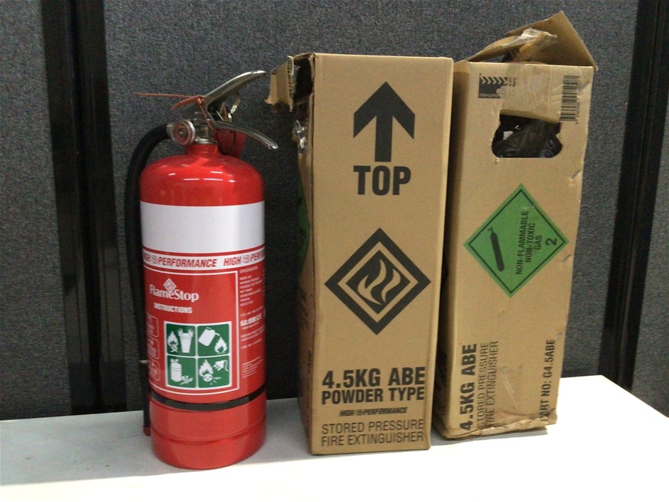 2 x Flamestop FSZ4520GO Fire Extinguishers Auction (00167054224
