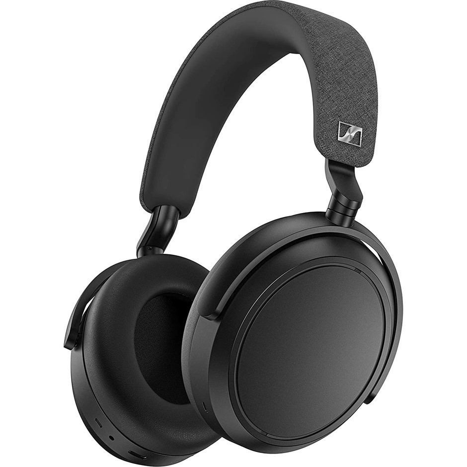 SENNHEISER Momentum 4 Wireless Headphones, Black. NB: Well used. Importa