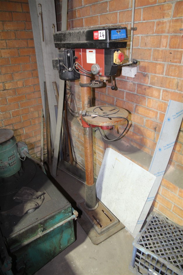 Sher Power Tools APD316FS Pedestal Bench Drill Press Auction (0024 ...