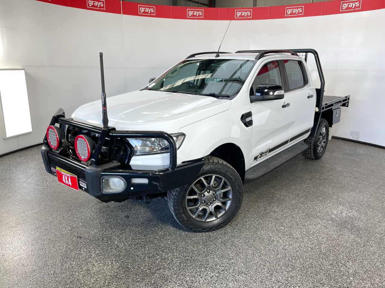2017 Ford Ranger FX4 4X4 PX II Turbo Diesel Automatic Dual Cab Auction ...