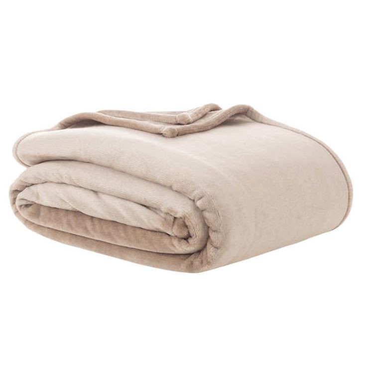 BERKSHIRE LIFE Eco Soft Blanket, Queen Size, Brown Tan. NB: Not in original