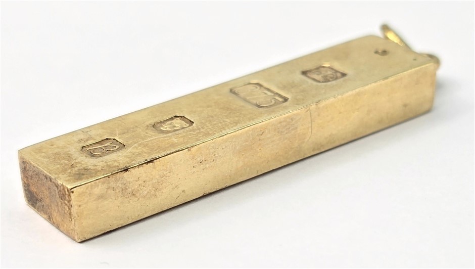 32.89 GRAM GOLD BAR - VALUATION $6,390.00 Auction (0001-2561826 ...
