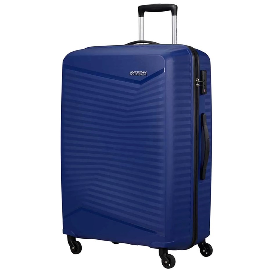 AMERICAN TOURISTER Jet Driver 2.0 Hardside Luggage Case, Navy, 73.66 cm.