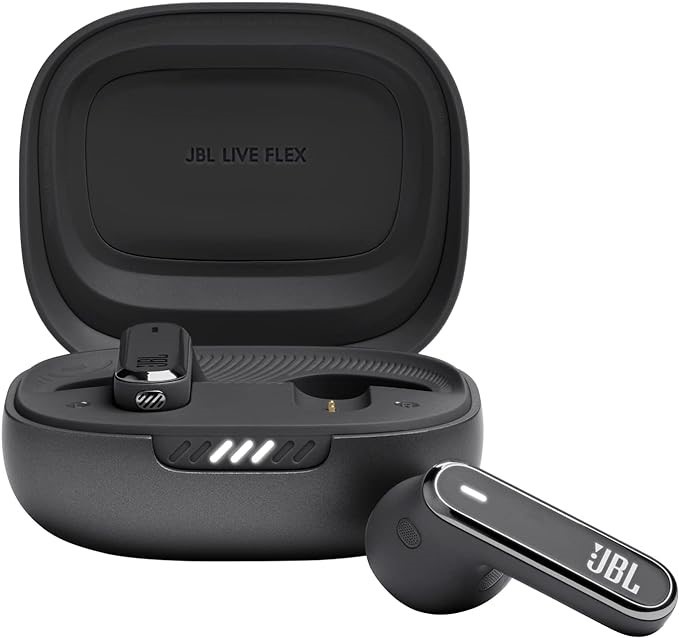 JBL Live Flex ANC True Wireless Stereo Earbuds, Black.  Buyers Note - Disco