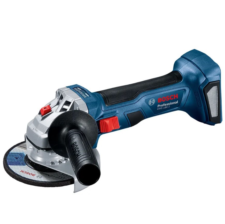 BOSCH 18V Brushless 125mm Angle Grinder,  GWS 18V-7 . Skin Only.