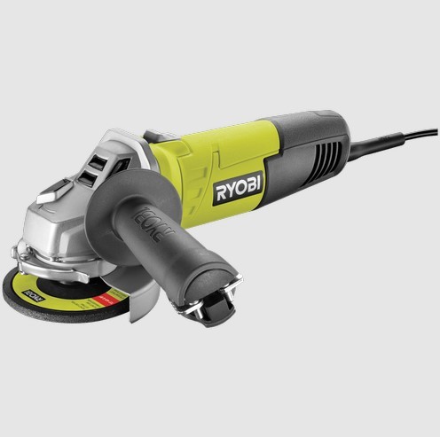 RYOBI 750W 100mm Angle Grinder 11000rpm SpindleLock 2-Position Handle Top S