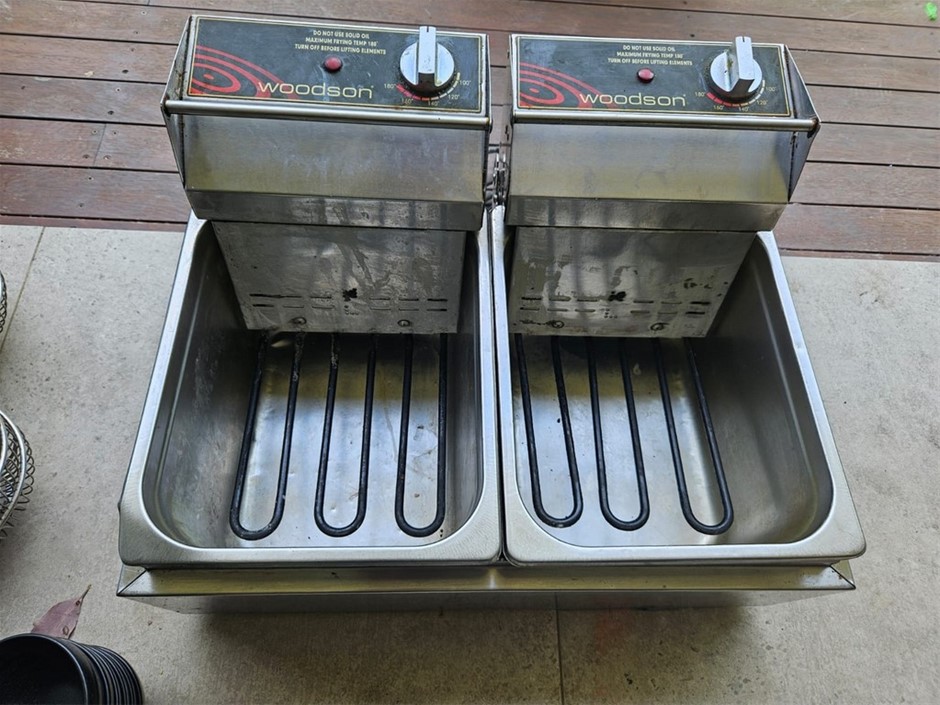 Woodson Double Pan Deep Fryer