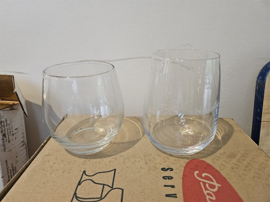 45x Assorted Water Glasses