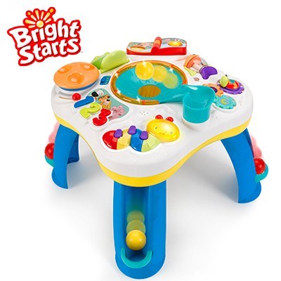 Bright Starts Get Rollin' Activity Table