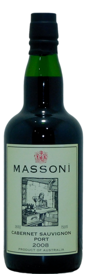 Massoni Cabernet Sauvignon Port 2008 (6x 750mL)