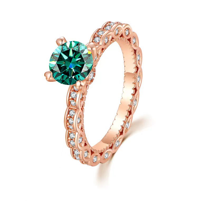 GRA-Certified Moissanite VVS1