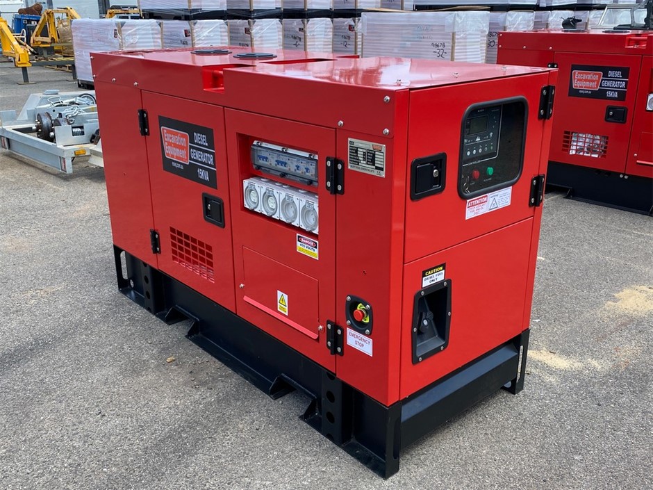 Silenced Diesel Generators - Adelaide (Unused)