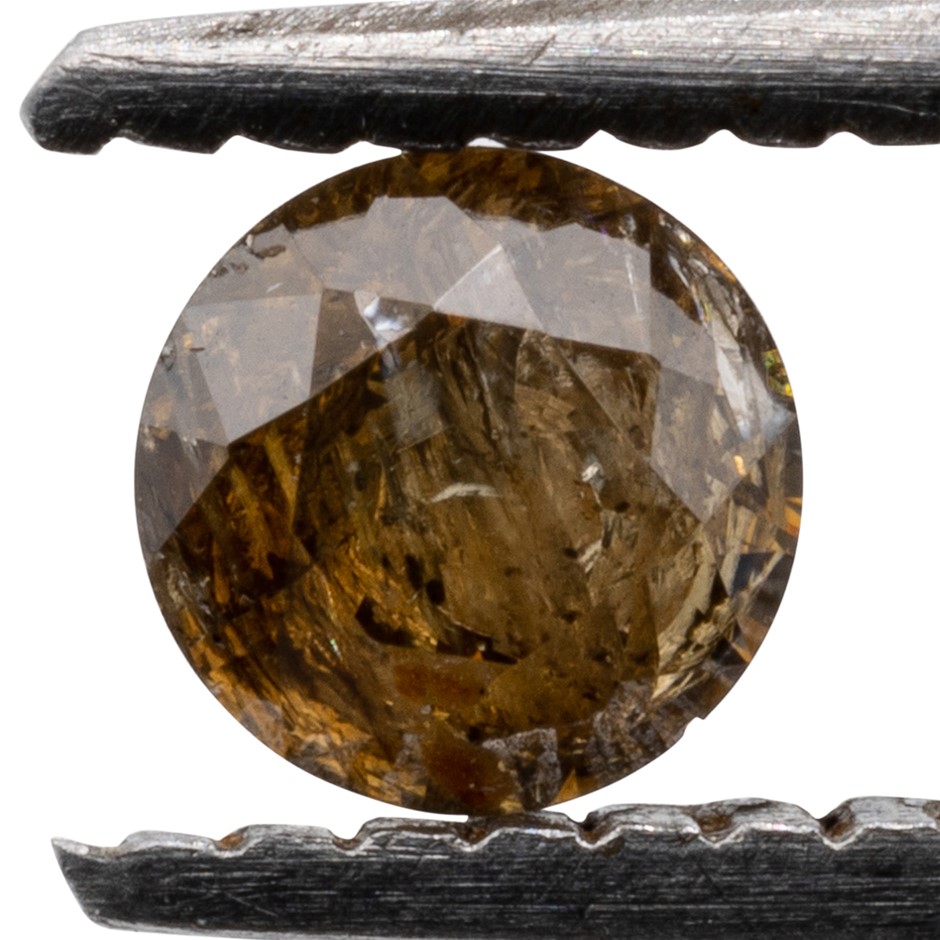 0.15ct Genuine Untreated Champagne Diamond