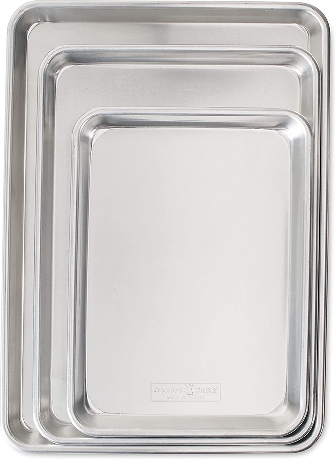 NORDIC WARE 3 Piece Baker's Delight Set, Aluminium. NB: No packaging