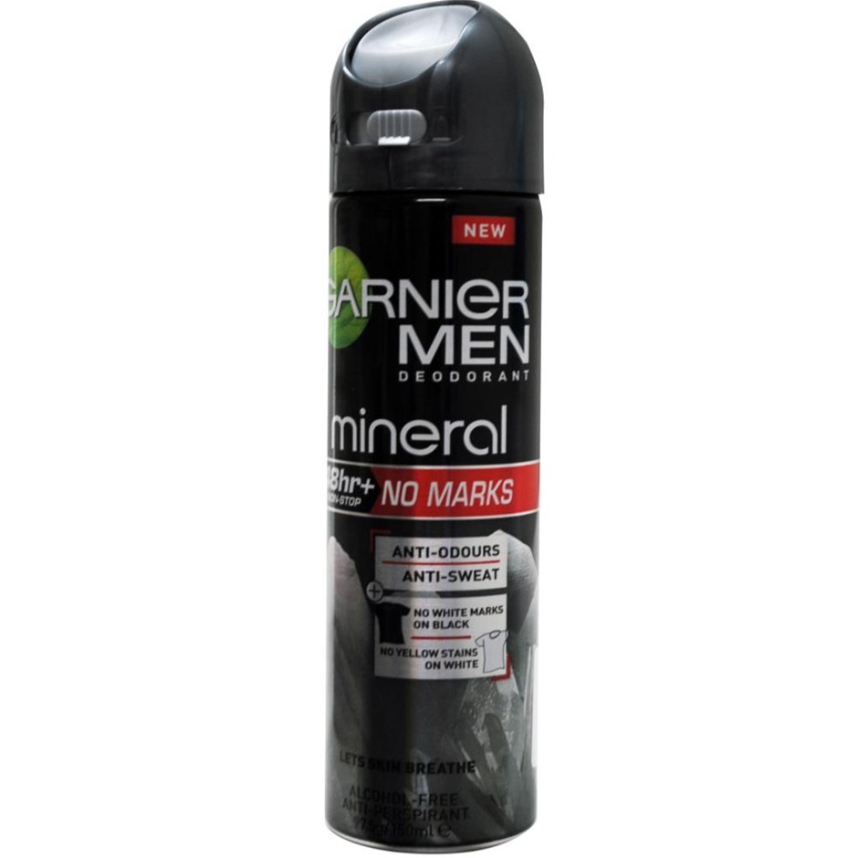 6 x Garnier 150ml Mineral Deodorant No M