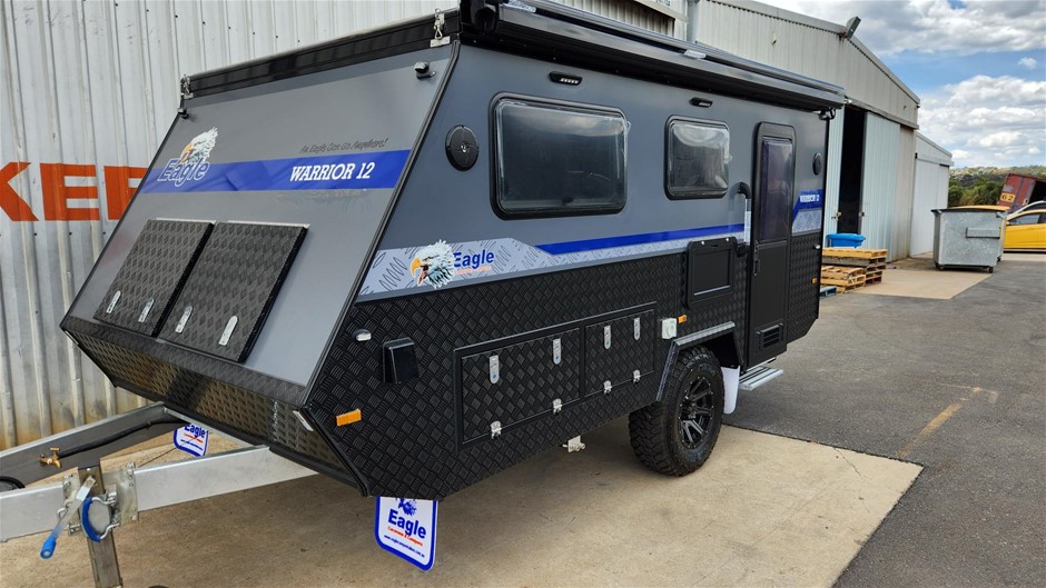 2024 Eagle Caravans & Campers Warrior 12B Caravan (UNUSED) Auction ...