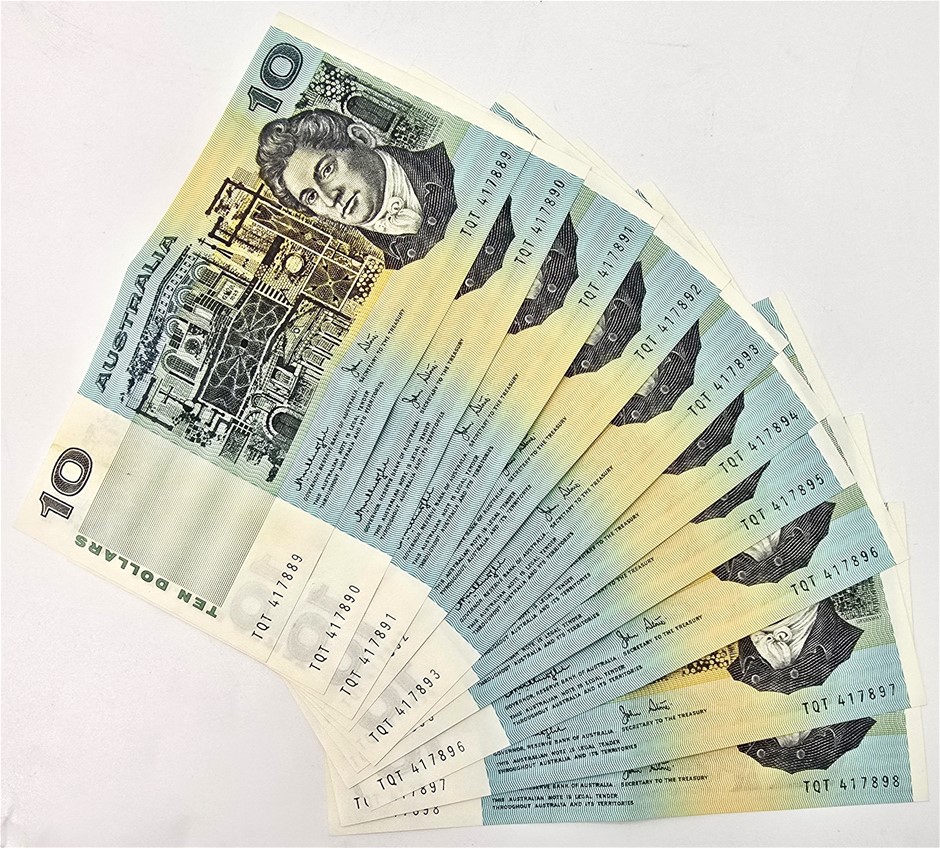No Reserve Rare Australian Banknotes